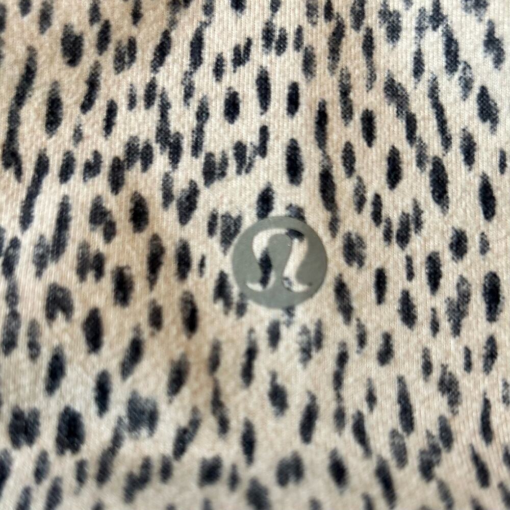 Lululemon Wunder under crop animal print high waisted leggings lounge 4 - Picture 10 of 10